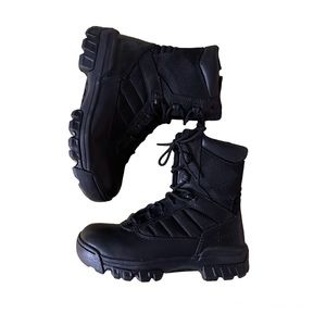 Bates Tactical Sport Women’s Side Zip Leather E02700 Combat Boots Size 5.5